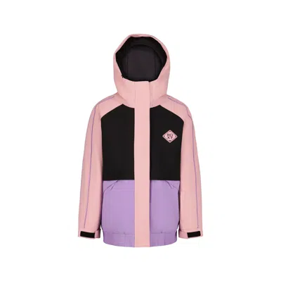 Roxy Girls' Perfect Powder Jacket In Pink