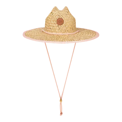Roxy Girls Pina To My Colada Straw Panama Hat In Brown