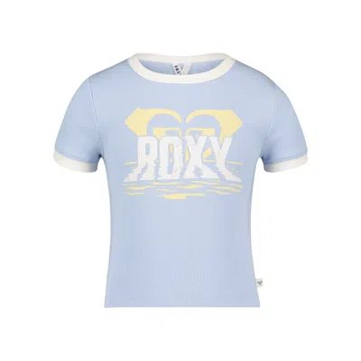 Roxy Girls' Ripple Baby Tee In Windsurfer
