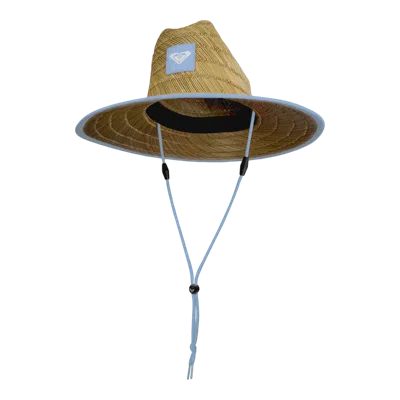 Roxy Girls Tomboy Straw Panama Hat In Brown