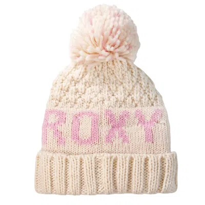 Roxy Girls Tonic Beanie In Egret