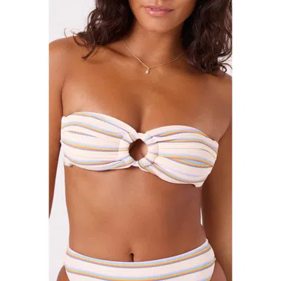 Roxy Go My Way O-ring Bikini Top In Multi