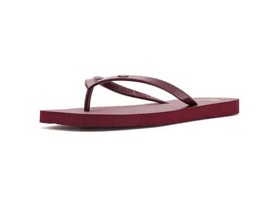 Roxy Gold Coast Women's Sandals Dark Red: 9 M