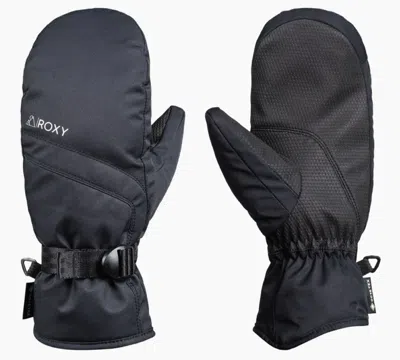 Roxy Gore Tex Fizz Mitt In Black