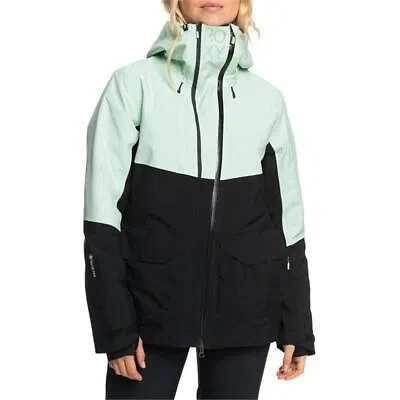 Pre-owned Roxy Gore-tex Stretch Purelines Jacket Women's 2024 In Green