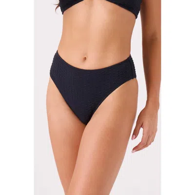 Roxy Haleiwa Hipster Bikini Bottoms In Black