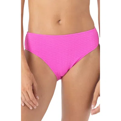 Roxy Haleiwa Hipster Bikini Bottoms In Pink