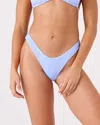 Roxy Haliewa Scoop Front Bikini Bottoms In Blue
