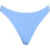 Roxy Haliewa Scoop Front Bikini Bottoms In Blue