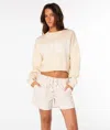 Roxy Hibiscus Harmony Sweater In Neutral