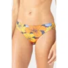 Roxy Hipster Reversible Bikini Bottoms In Blue