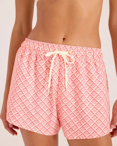 Roxy Hot Tropics No Bad Waves Boardshort In Pink