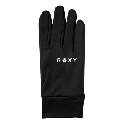 Roxy Hydrosmart Liner Gloves In Black