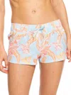 Roxy Island In The Sun Short In Cool Blue S Island Time In Multi