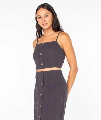 Roxy Island Nomad Top In Black