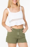 Roxy Island Time Cotton Crop Tank