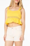 Roxy Island Time Cotton Crop Tank