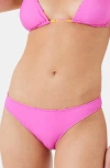 Roxy Island Time Reversible Bikini Bottoms In Pink