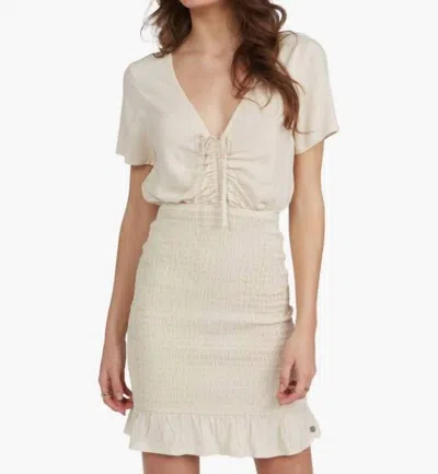 Roxy Island View Dress In White