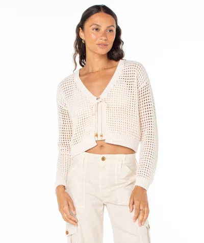 Roxy Ivy Sweater In White