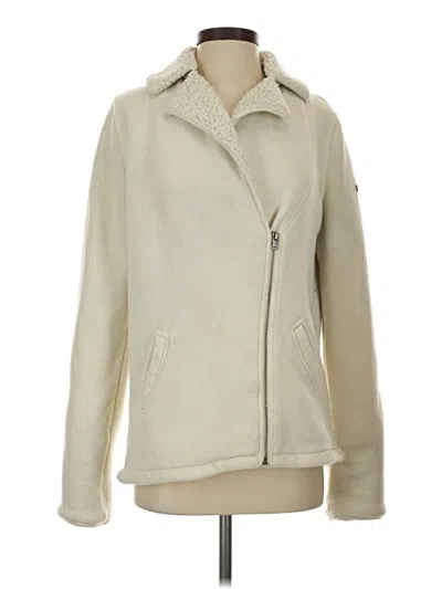 Pre-owned Roxy Jacket In Ivory