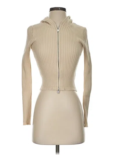 Pre-owned Roxy Jacket In Tan