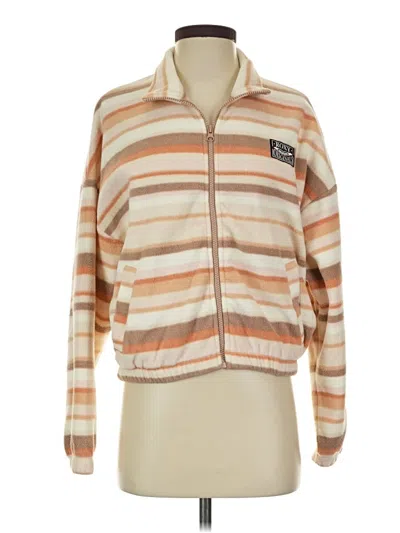 Pre-owned Roxy Jacket In Tan