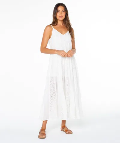 Roxy Jardin Bloom Maxi Dress In White