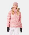 Roxy Jet Ski Jacket In Pink