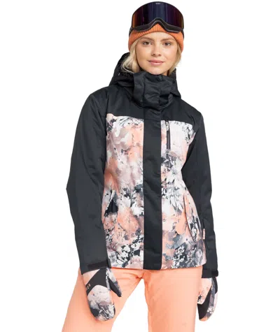 Roxy Jetty Block Jacket In Black