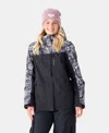 Roxy Jetty Block Jacket In Black