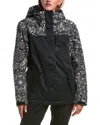 Roxy Jetty Block Snow Jacket In Black