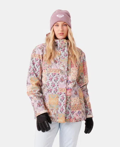 Roxy Jetty Jacket In Animal Print