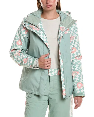 Roxy Jetty Jacket Block In White