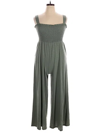 Pre-owned Roxy Jumpsuit In Green