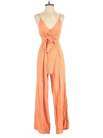 Pre-owned Roxy Jumpsuit In Orange