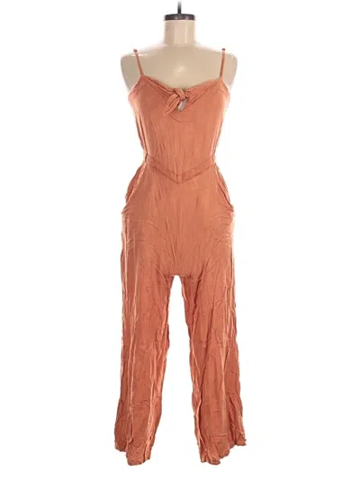 Pre-owned Roxy Jumpsuit In Orange
