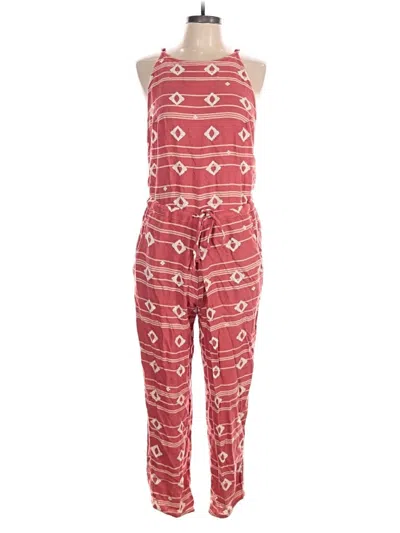Pre-owned Roxy Jumpsuit In Pink