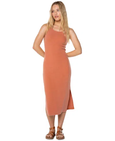 ROXY JUNIORS' CITY LIGHTS SLEEVELESS MIDI DRESS