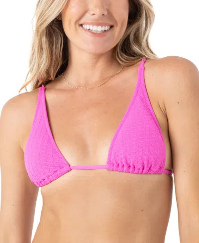 ROXY JUNIORS' HALIEWA BUILT-UP TRIANGLE BIKINI TOP