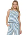 Roxy Juniors' Java Stripe Cotton Tank Top