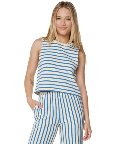 Roxy Juniors' Java Stripe Cotton Tank Top