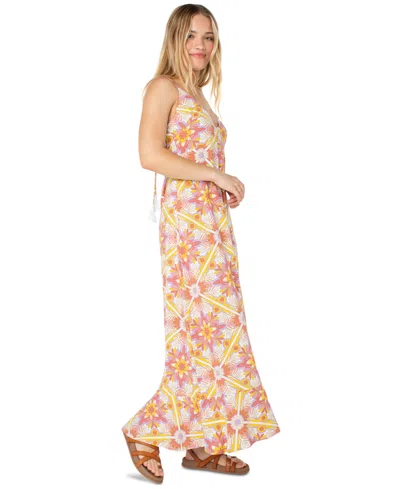 Roxy Juniors' Lost Paradise Printed Sleeveless Maxi Dress