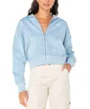 Roxy Sahara Vibes Zip-up Hoodie In Clear Sky