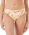 Roxy Juniors' Surfers Paradise Side-ruched Bikini Bottoms In Pink