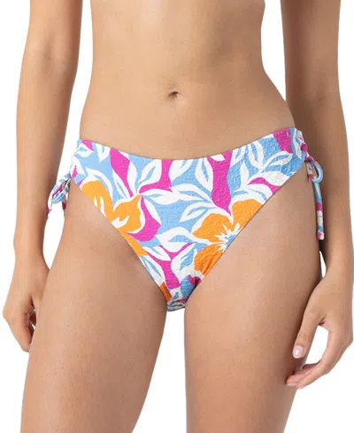 Roxy Juniors' Topanga Canyon Lace-up Hipster Bikini Bottoms