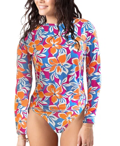 Roxy Juniors' Topanga Canyon Sea Skipping Rashguard