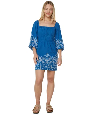 Roxy Juniors' Under The Palms Cotton Mini Dress