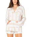 Roxy Juniors' Wild And Free Poncho Hoodie In Multi