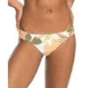 Roxy Juniors Womens Hipster Floral Print Swim Bottom Separates In Multi